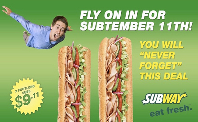 onion subway 911 ad