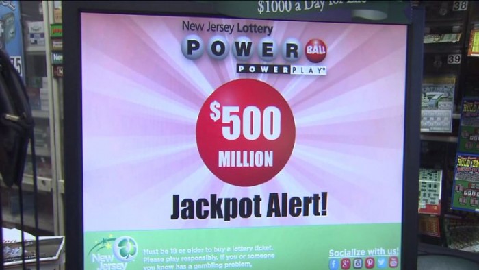 powerball winning numbers - TheCount.com