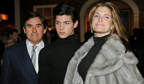 stephanie Seymour, Peter Brant son harry jpg