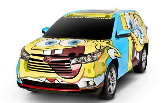 suv-toyota-berlivery-spongebob