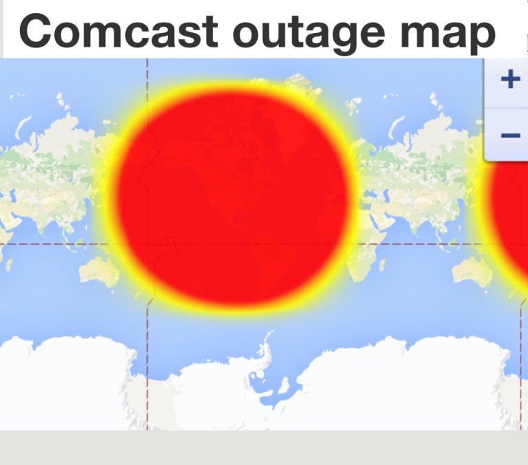 Massive Nationwide Comcast TV And Internet Outage Happening Now   ZLbfLN7 768x677 